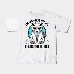 British Shorthair Cat Kids T-Shirt